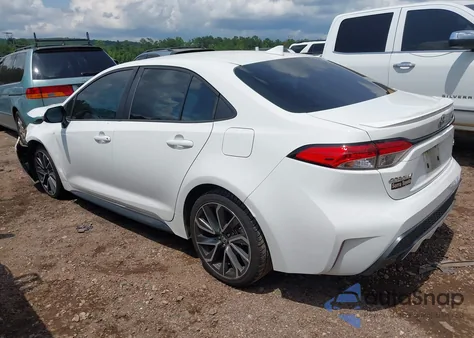 2020 Toyota Corolla Se/Night Shade z USA, uszkodzony, nr VIN 5YFS4RCEXLP038368